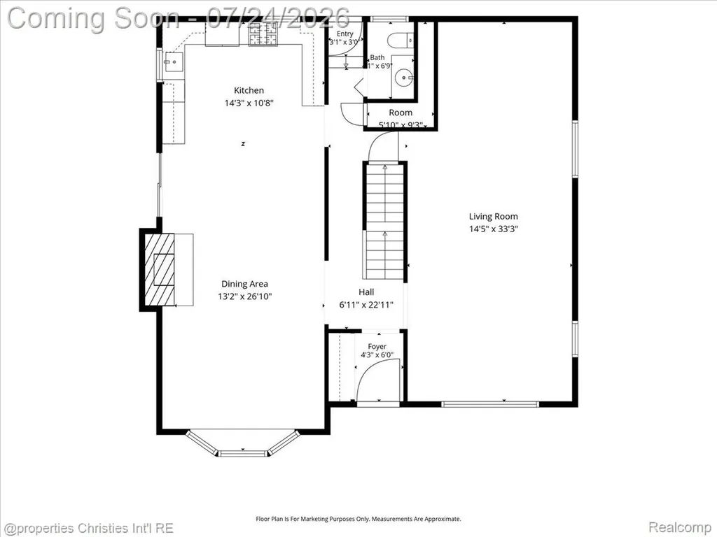 24600 Manistee Street Oak Park City MI 48237