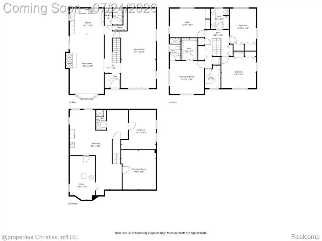 24600 Manistee Street Oak Park City MI 48237