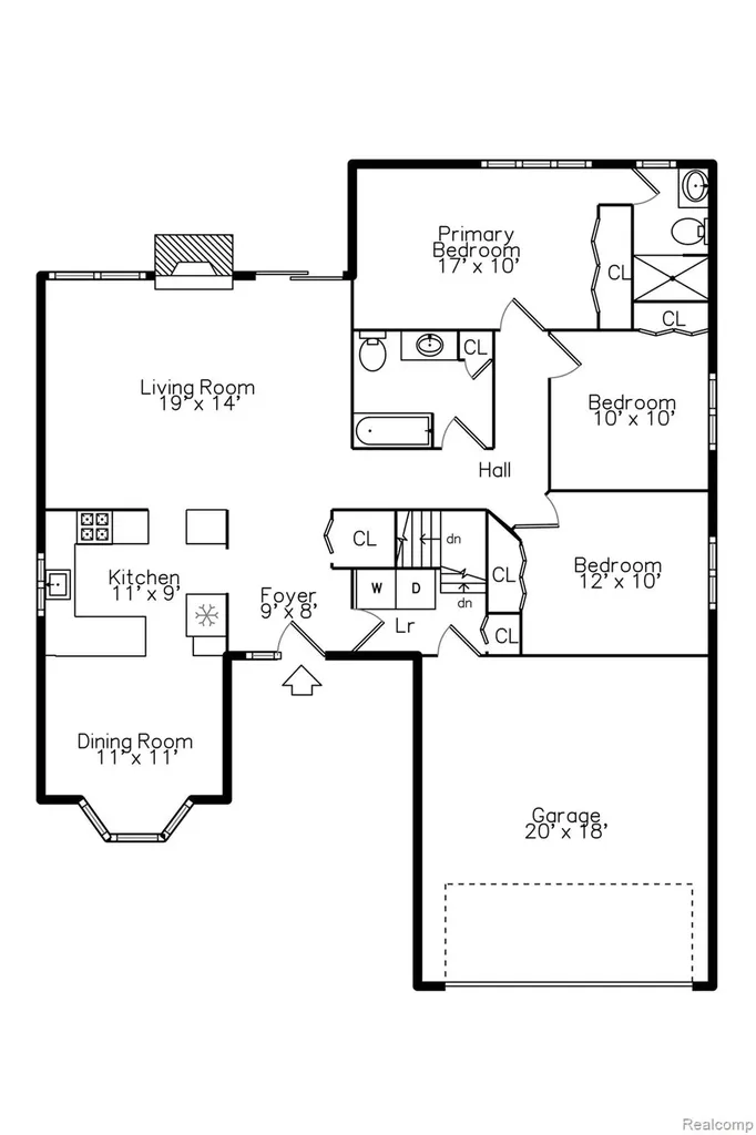 993 W Rose Avenue Garden City City MI 48135