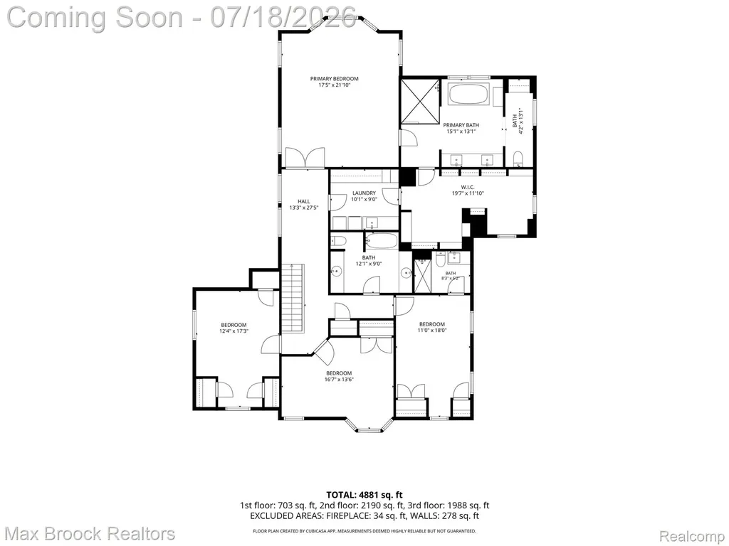 432 Yarmouth Road Bloomfield Hills City MI 48301