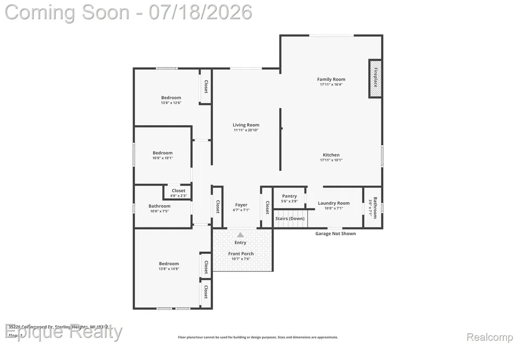 35226 Collingwood Drive Sterling Heights City MI 48312
