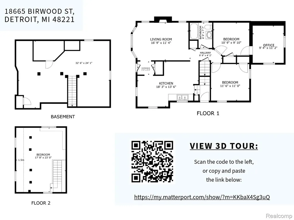 18665 Birwood Street Detroit City MI 48221