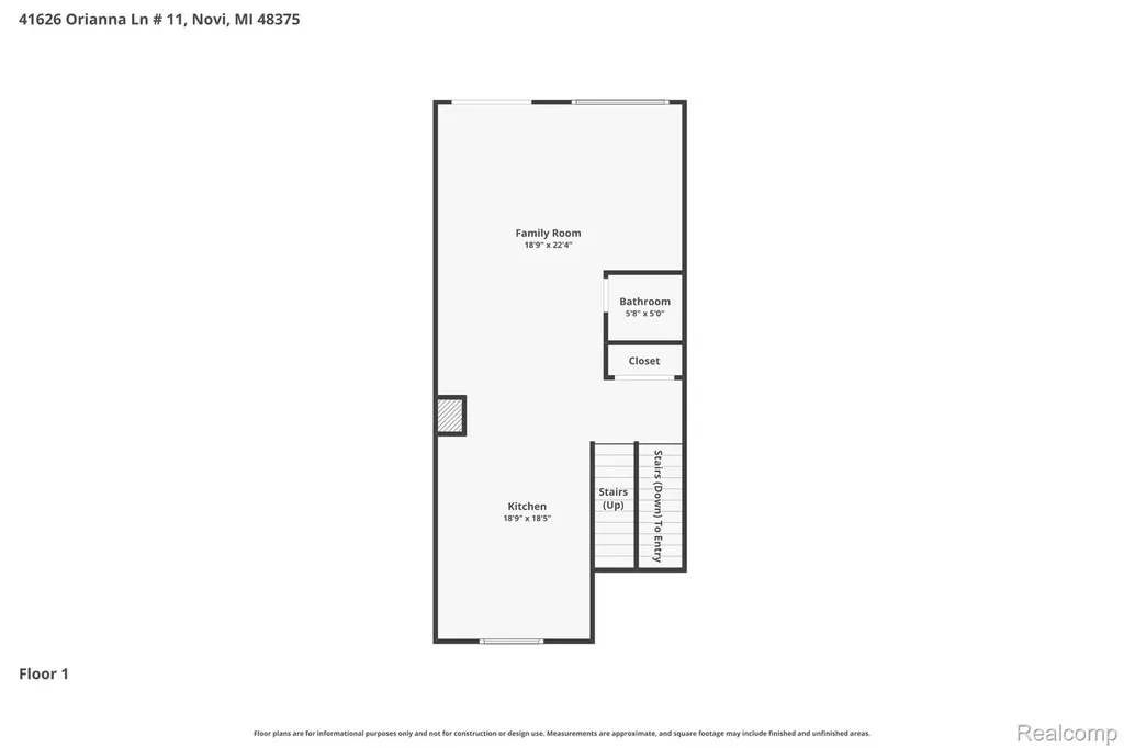 41626 Orianna Lane Novi City MI 48375