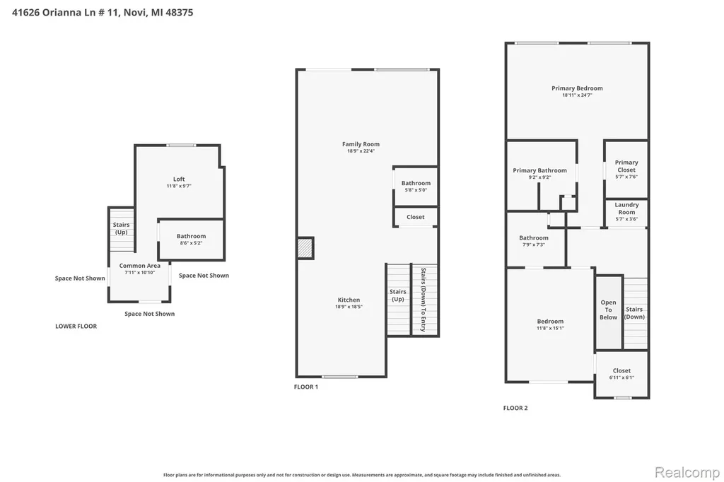 41626 Orianna Lane Novi City MI 48375