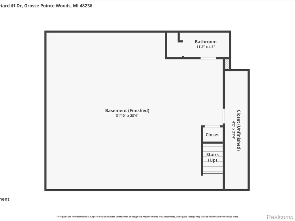 883 Briarcliff Drive Grosse Pointe Woods City MI 48236