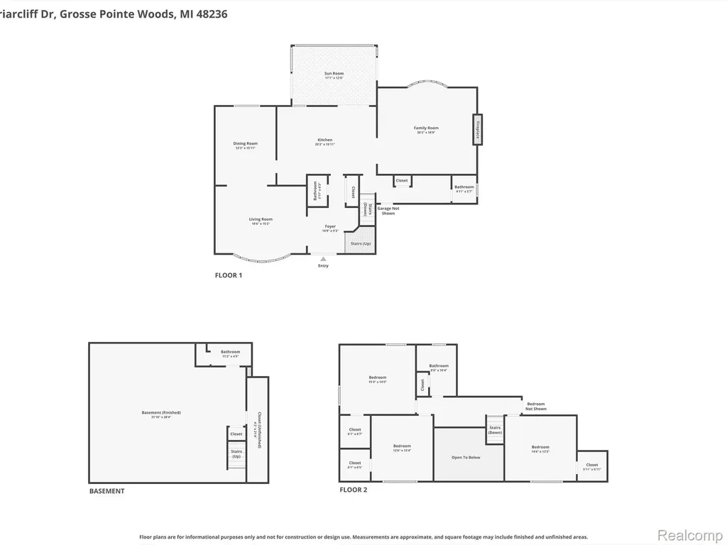 883 Briarcliff Drive Grosse Pointe Woods City MI 48236