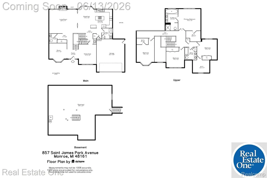 857 Saint James Park Avenue Monroe Charter Township MI 48161