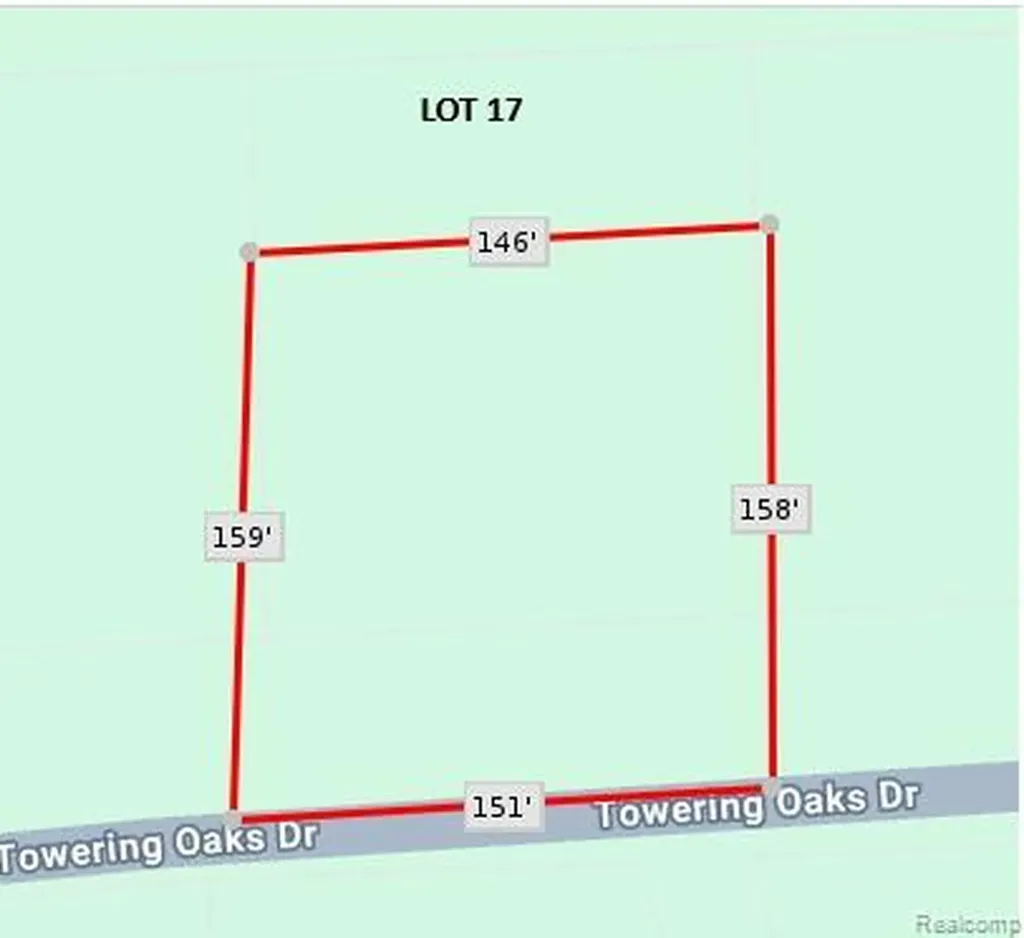 Lot 17 Towering Oaks Towering Oaks Drive Port Austin Township MI 48467