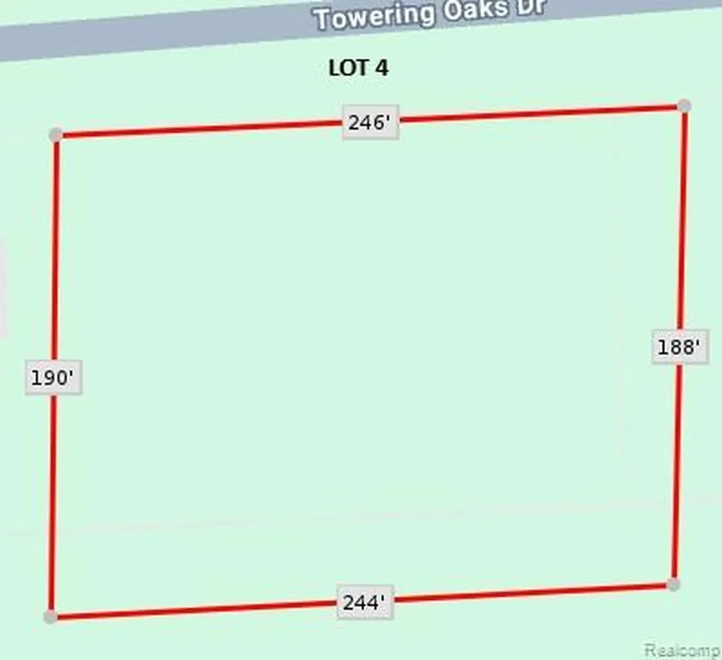 Lot 4 Towering Oaks Drive Port Austin Township MI 48467