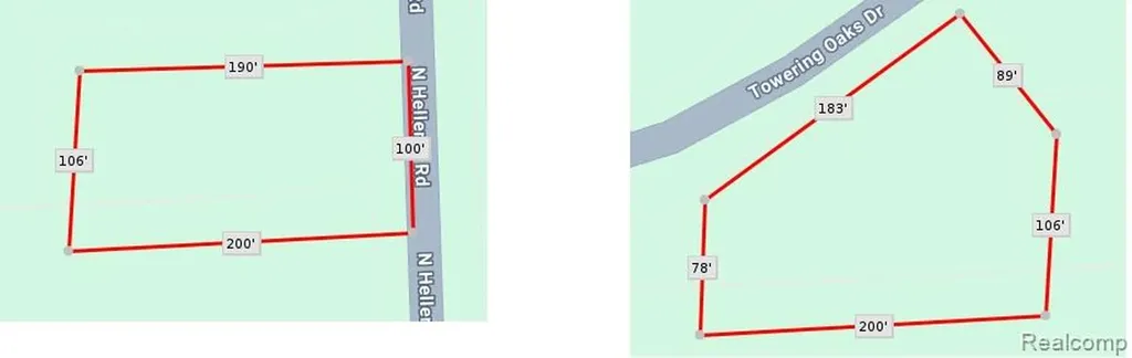 Lots 2 & 3 Towering Oaks Port Austin Township MI 48467