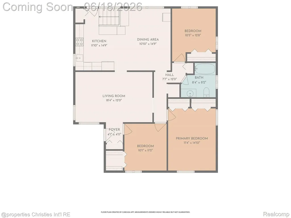 4228 Rosewold Avenue Royal Oak City MI 48073