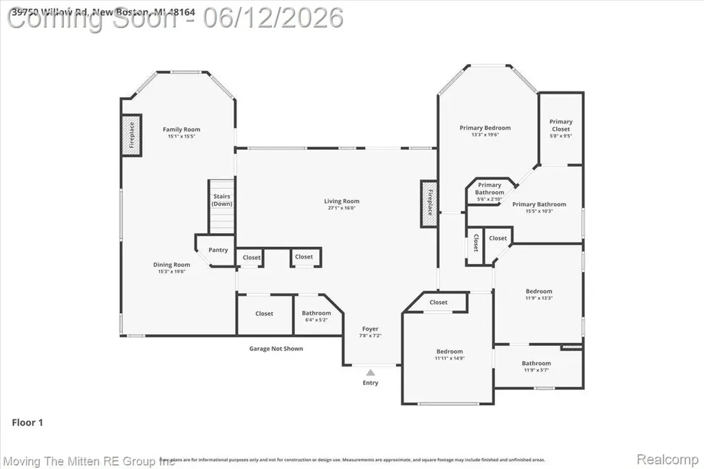 39750 Willow Road Sumpter Township MI 48164