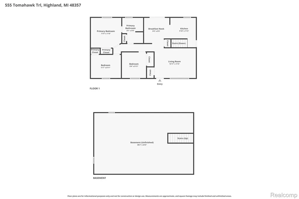 555 Tomahawk Trail Highland Charter Township MI 48357