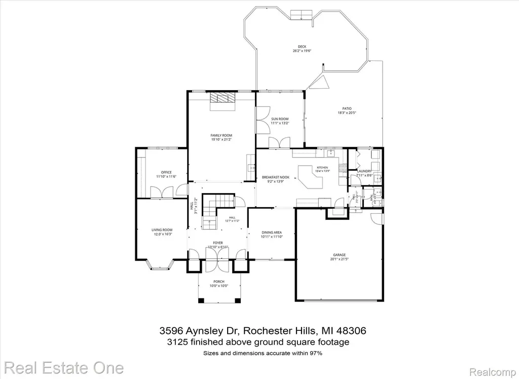 3596 Aynsley Drive Rochester Hills City MI 48306