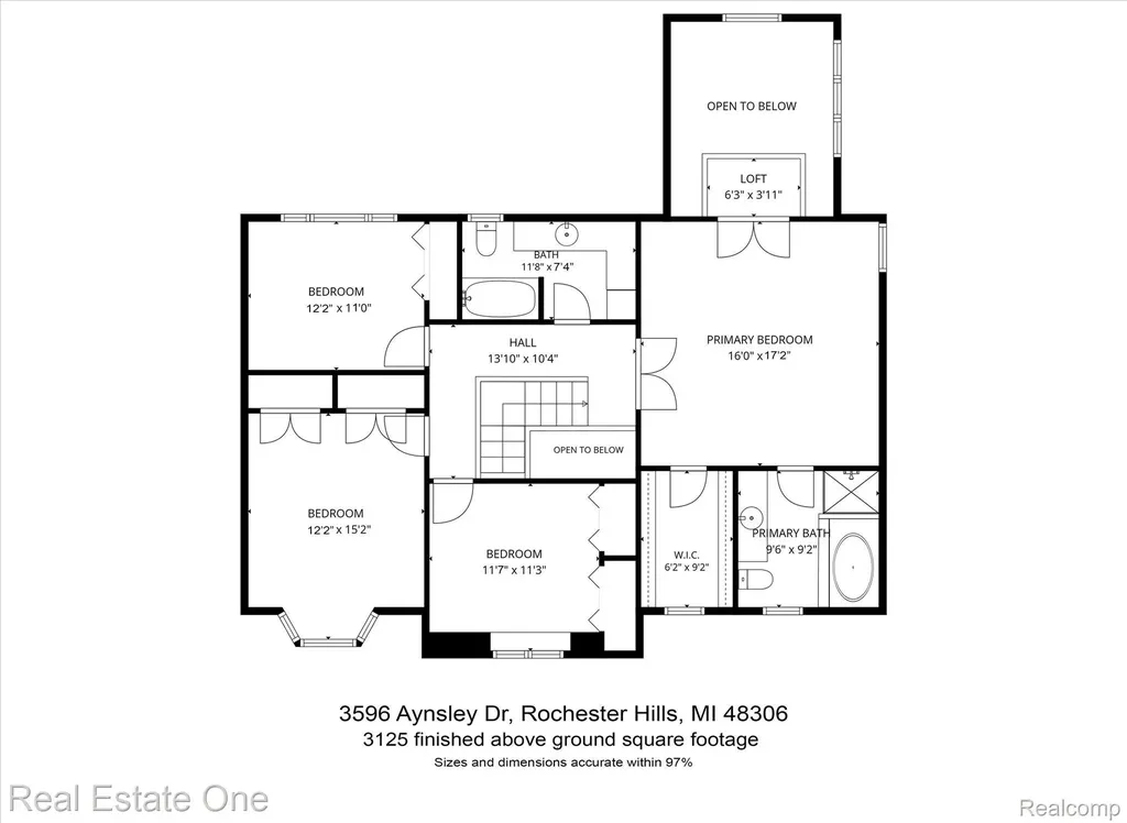 3596 Aynsley Drive Rochester Hills City MI 48306