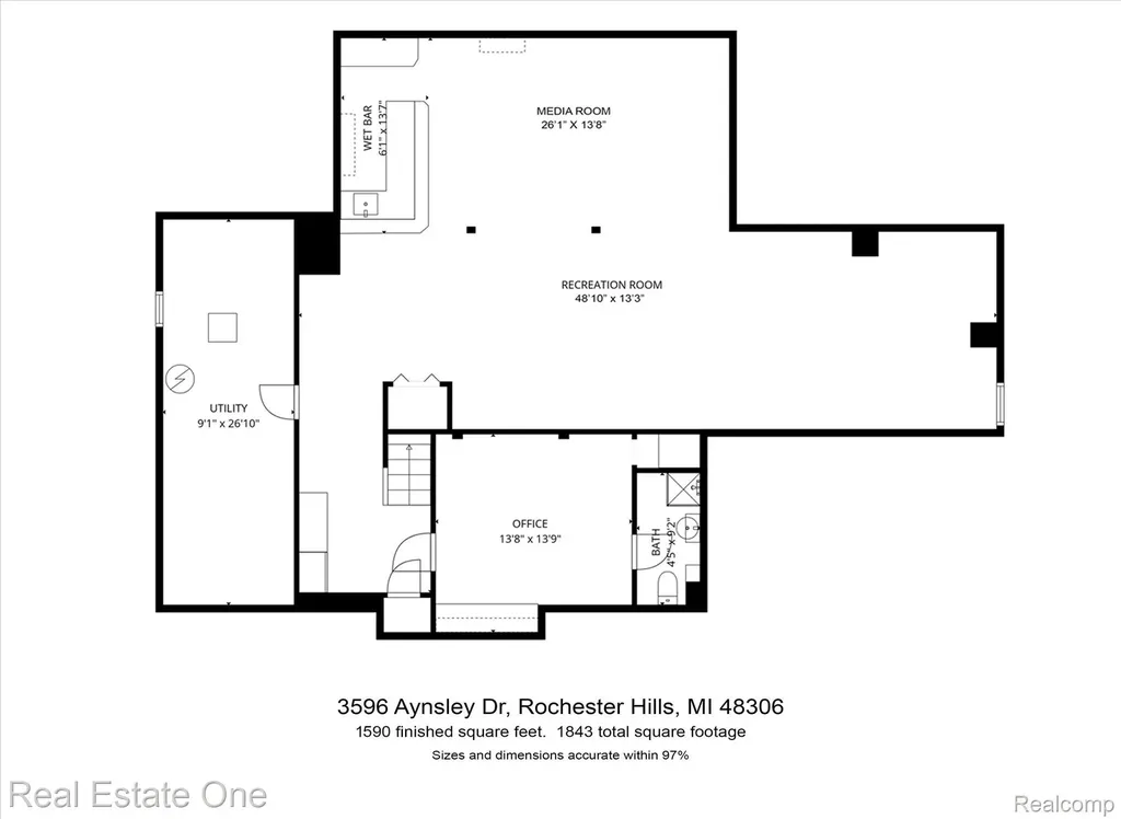 3596 Aynsley Drive Rochester Hills City MI 48306
