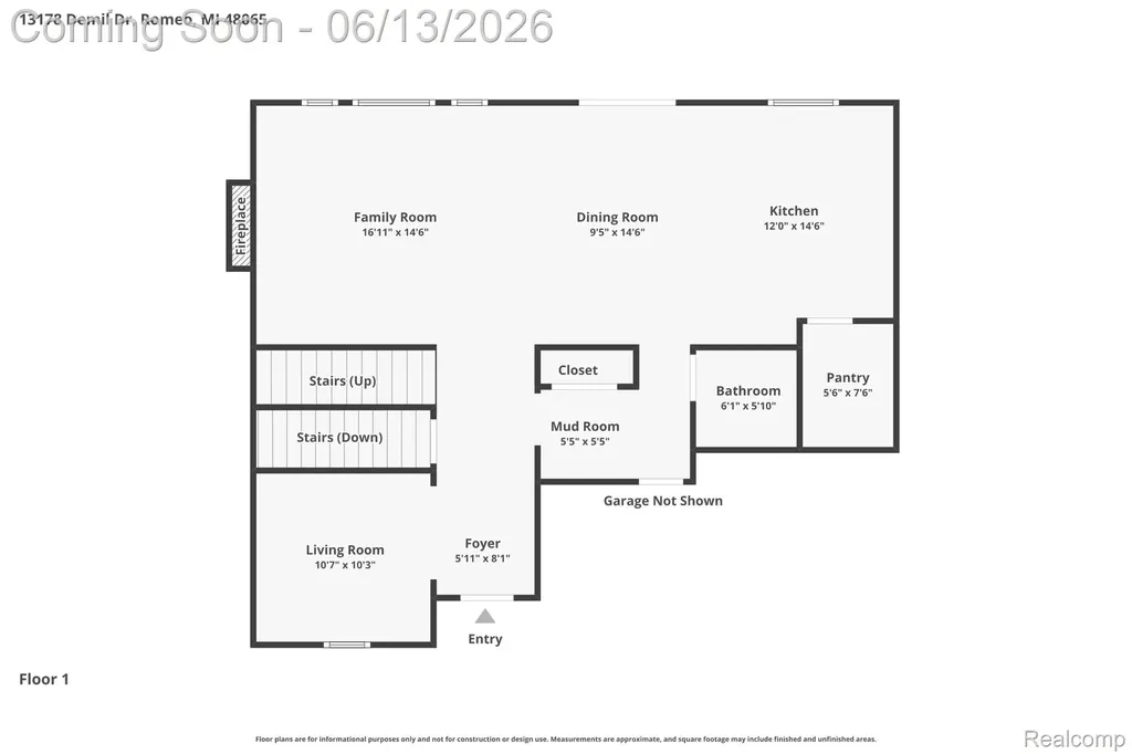 13178 Demil Drive Bruce Township MI 48065