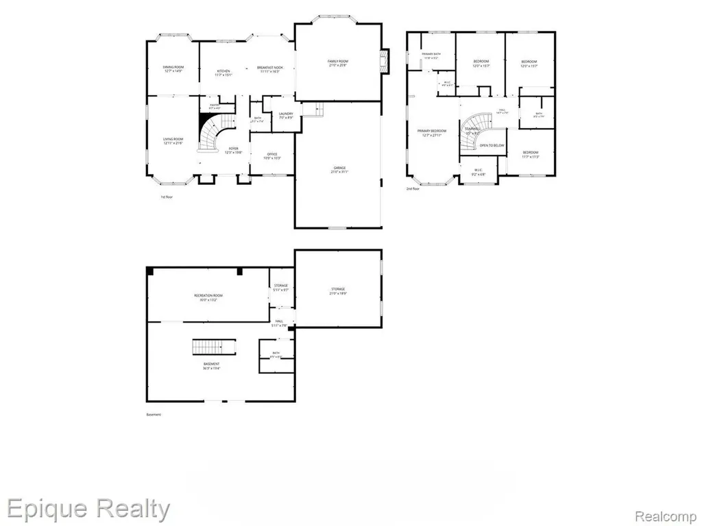 1719 Hickory Bark Lane Bloomfield Hills City MI 48304