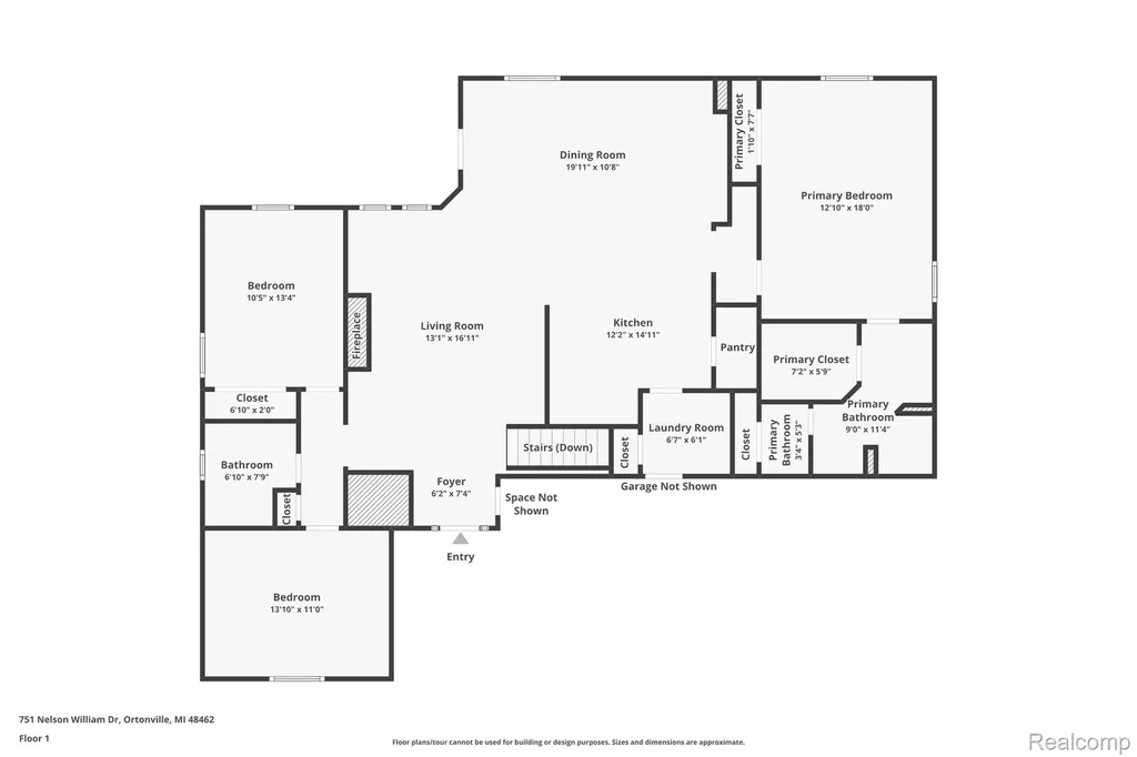 751 Nelson William Drive Brandon Charter Township MI 48462
