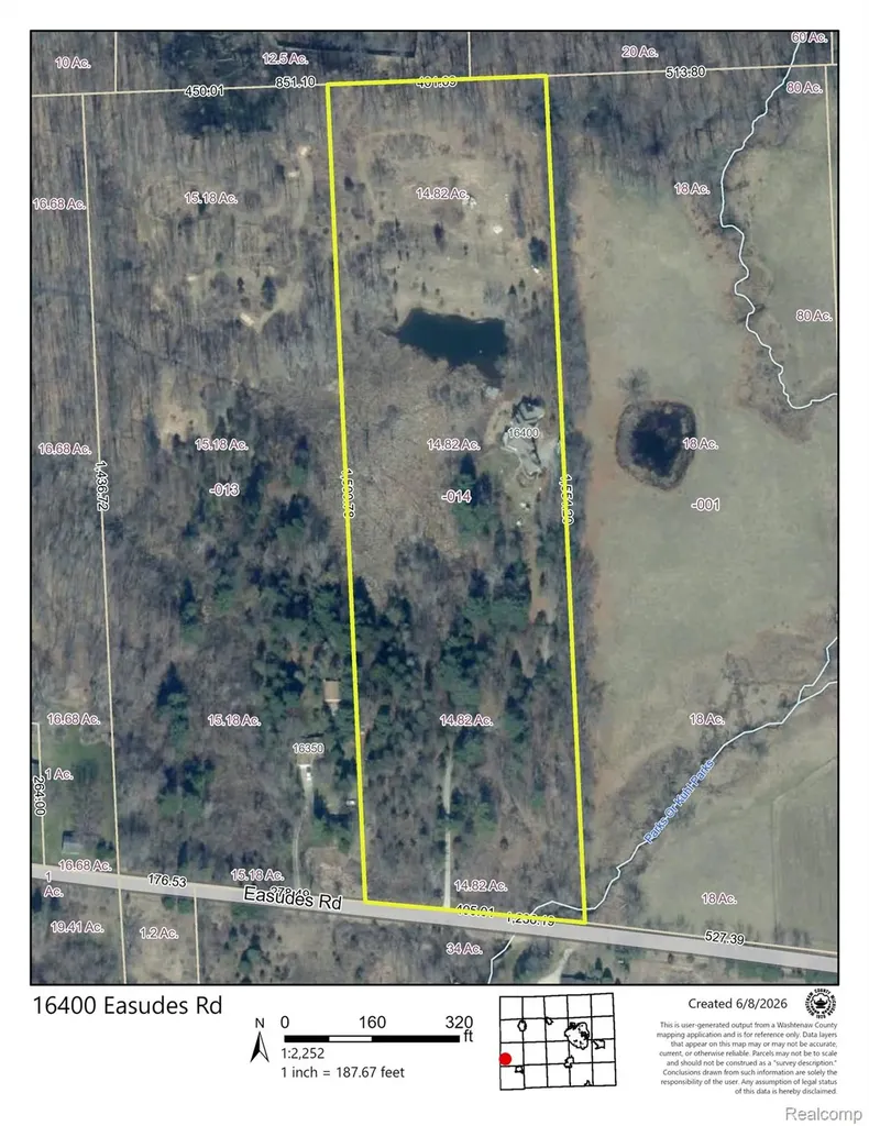 16400 Easudes Road Sharon Township MI 49240