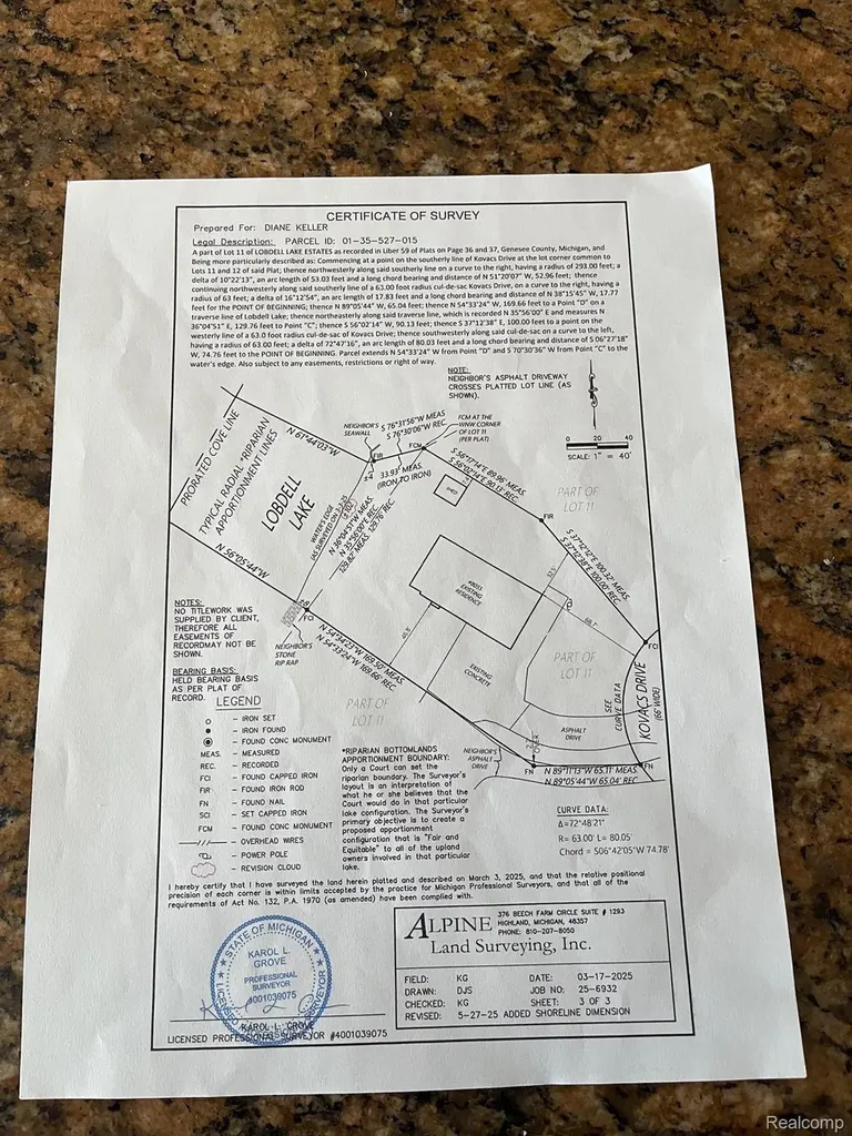 8055 Kovacs Drive Argentine Township MI 48451