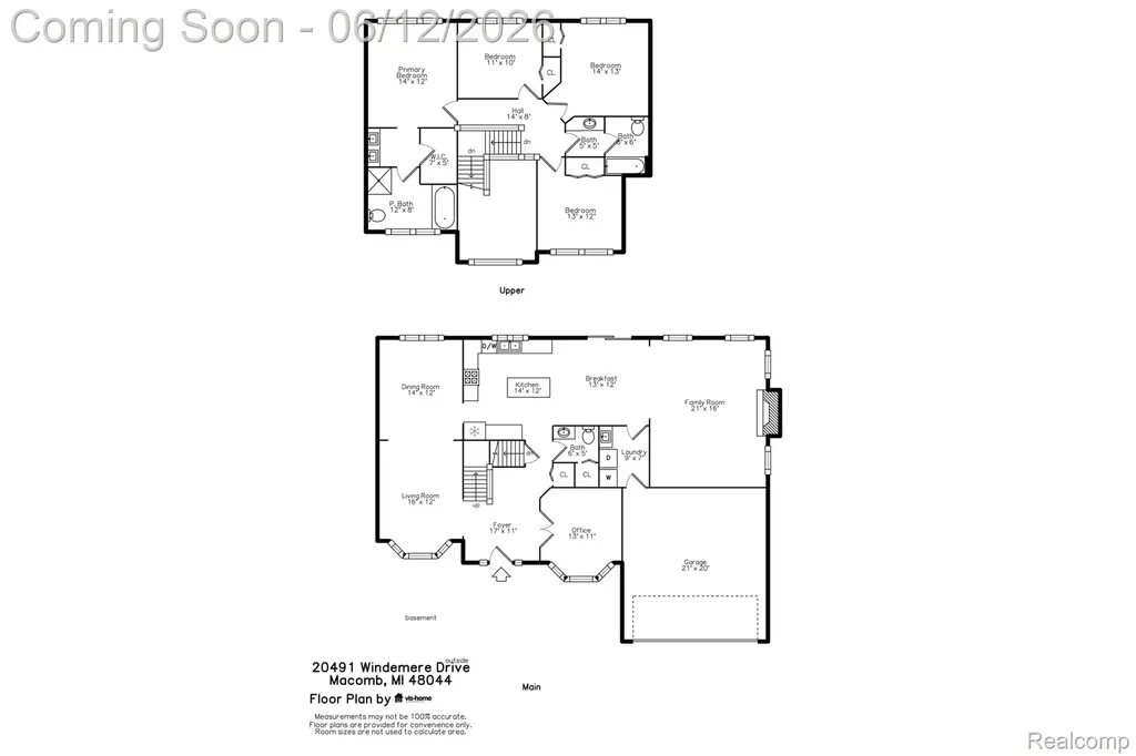 20491 Windemere Drive Macomb Township MI 48044