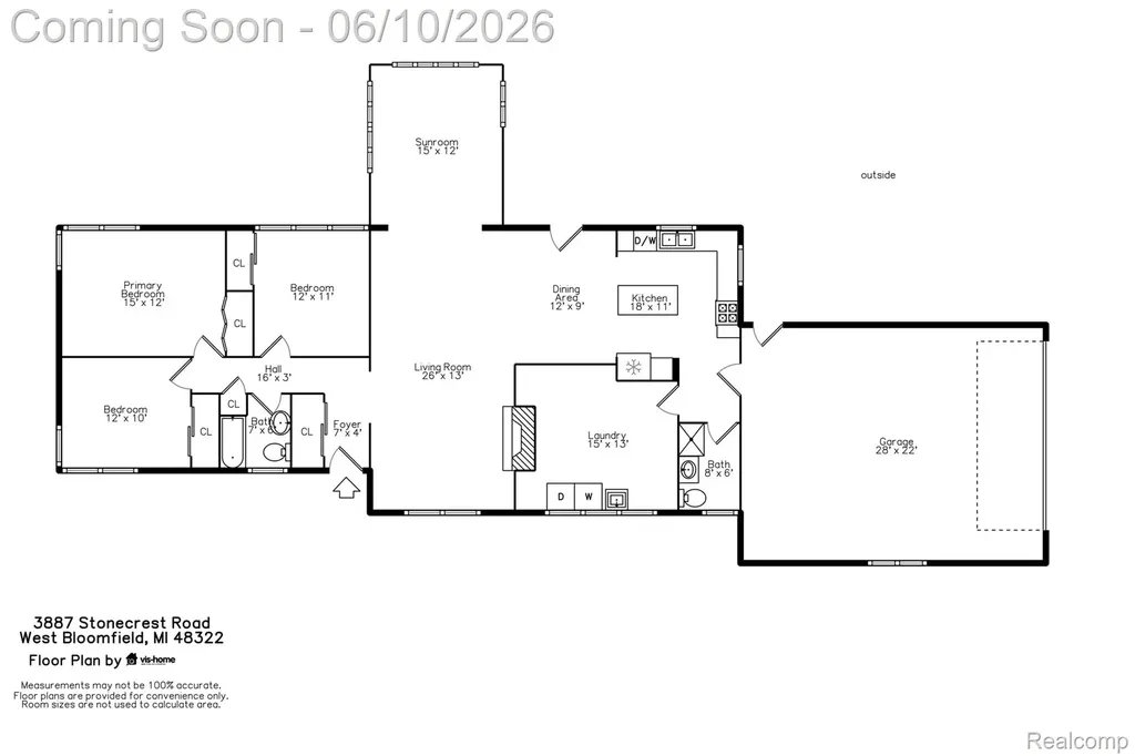 3887 Stonecrest Road West Bloomfield Charter Township MI 48322