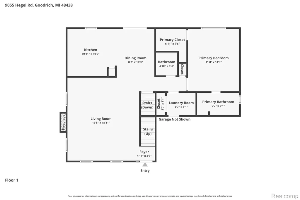 9055 Hegel Road Atlas Township MI 48438