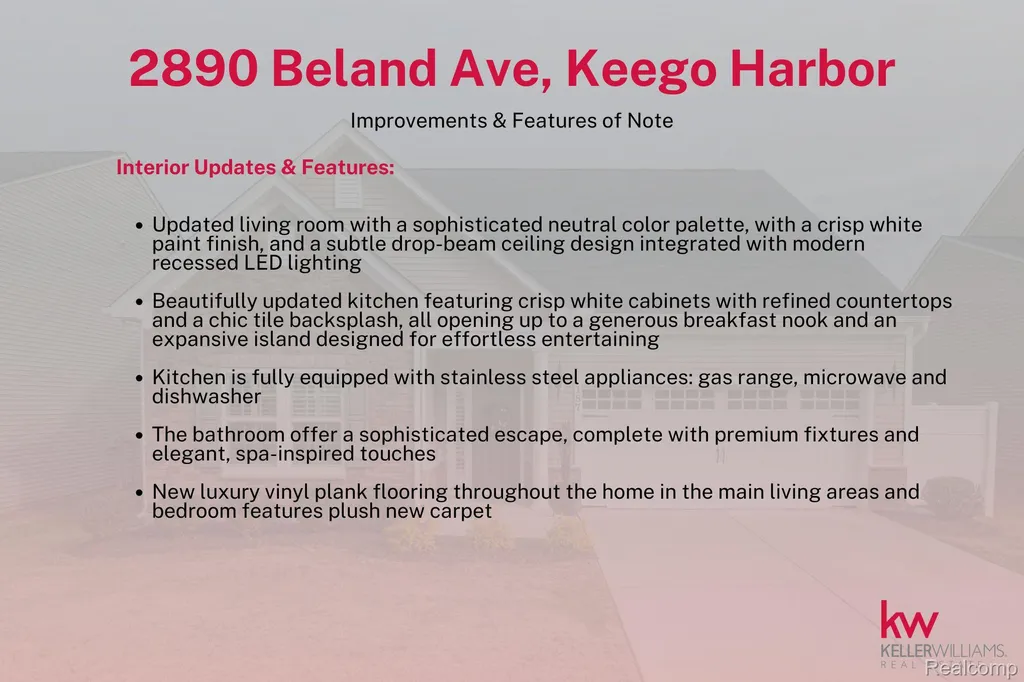 2890 Beland Avenue Keego Harbor City MI 48320
