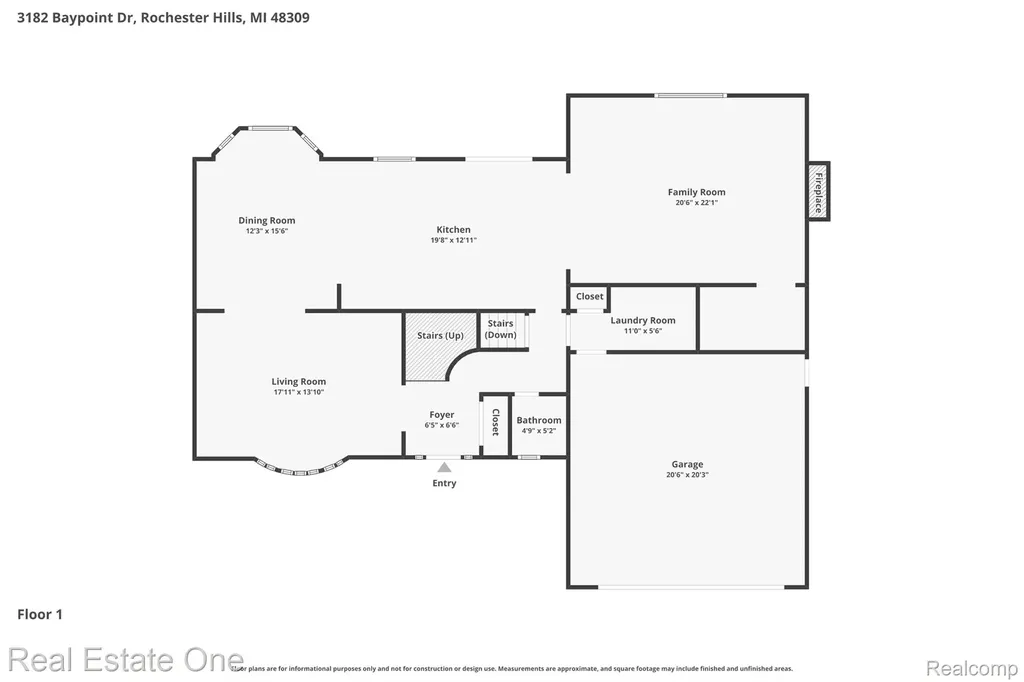 3182 Baypoint Drive Rochester Hills City MI 48309