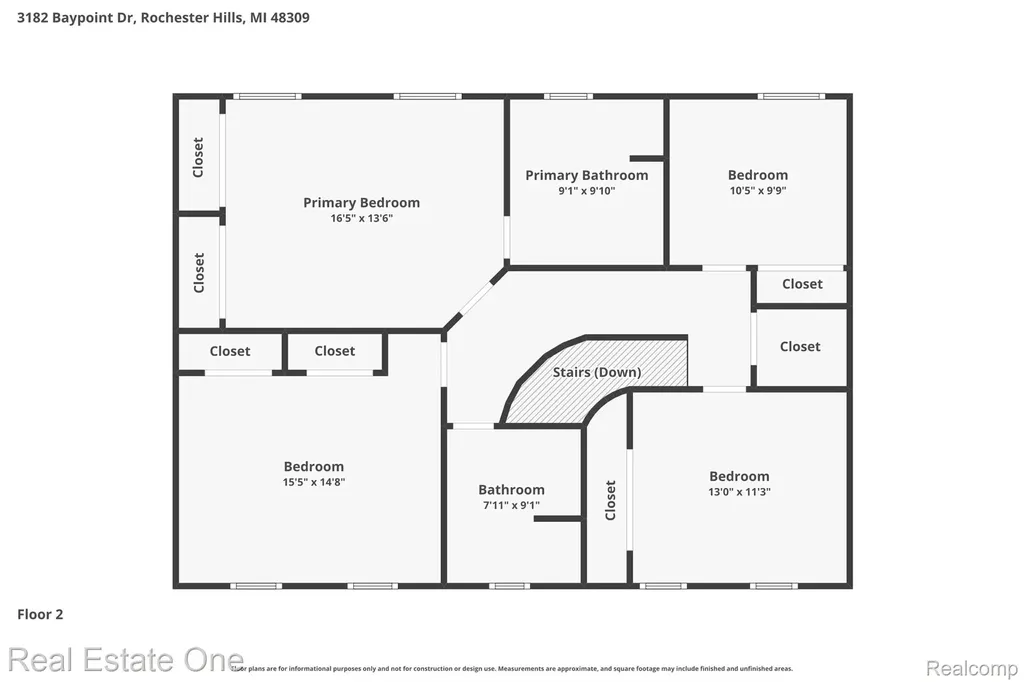 3182 Baypoint Drive Rochester Hills City MI 48309