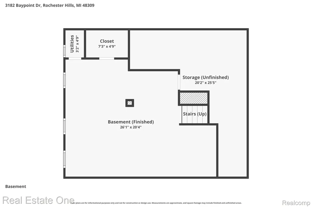3182 Baypoint Drive Rochester Hills City MI 48309