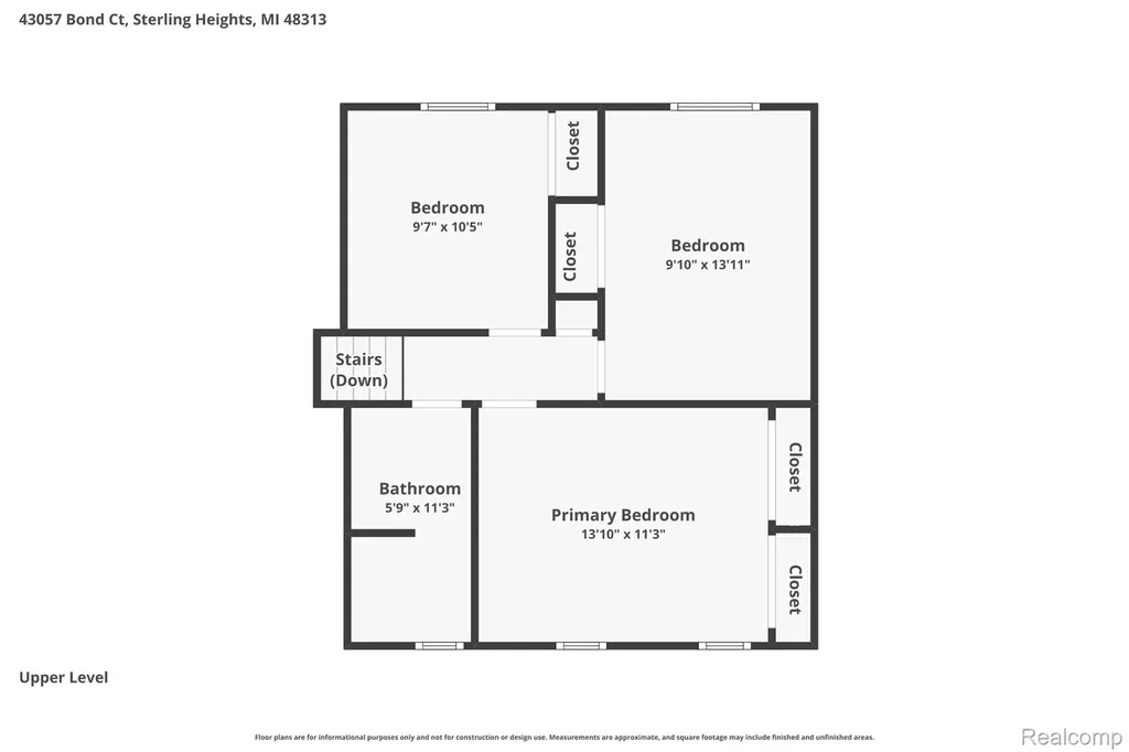 43057 Bond Court Sterling Heights City MI 48313
