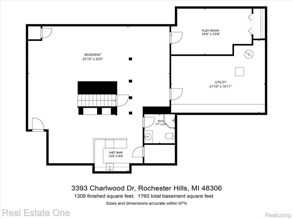 3393 Charlwood Drive Rochester Hills City MI 48306