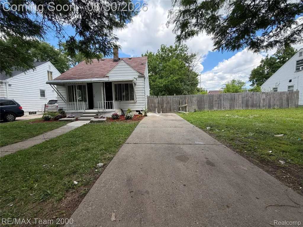 6760 Warwick Street Detroit City MI 48228