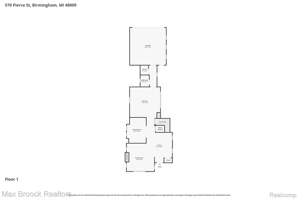 570 Pierce Street Birmingham City MI 48009