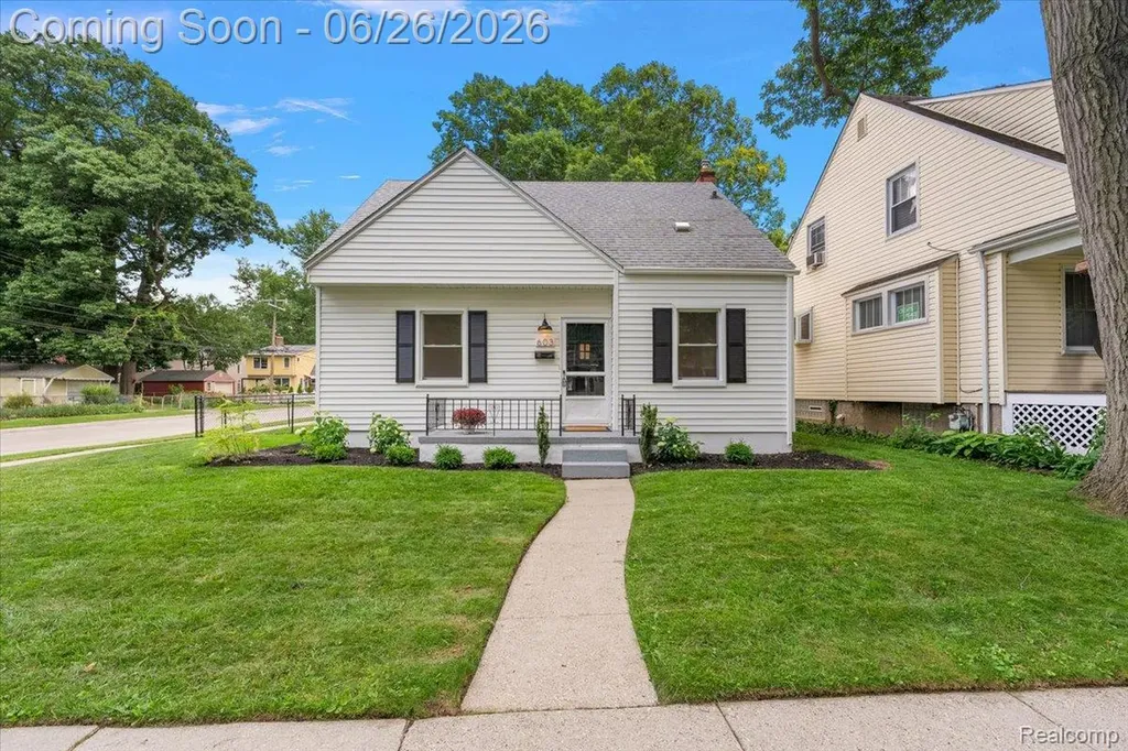 603 S Vermont Avenue Royal Oak City MI 48067