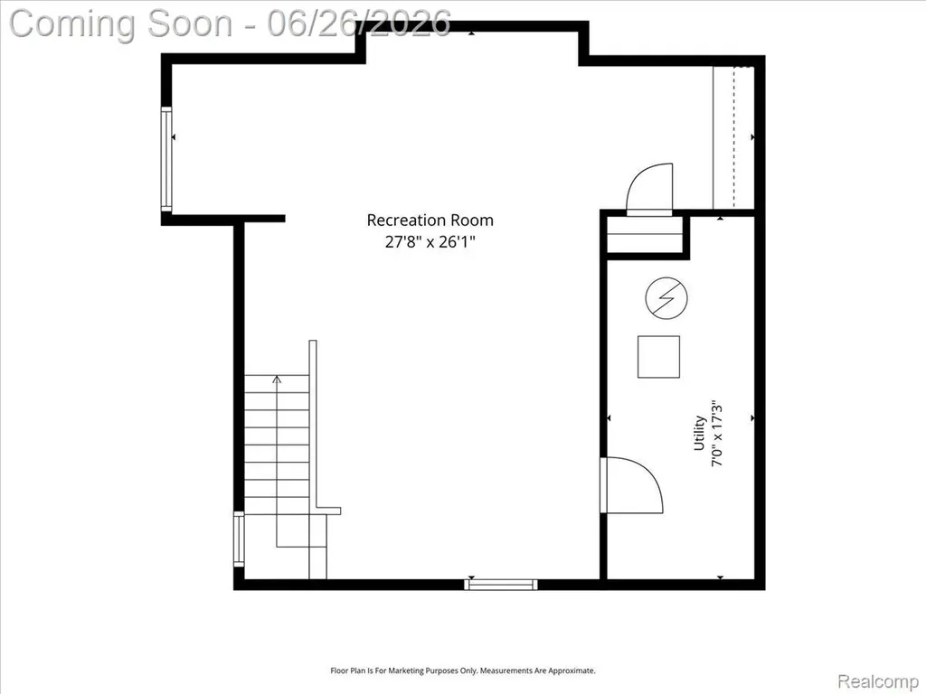 124 Woodside Road Royal Oak City MI 48073