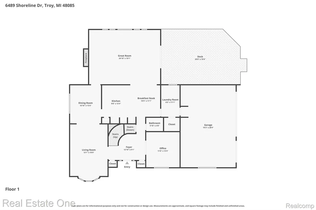 6489 Shoreline Drive Troy City MI 48085