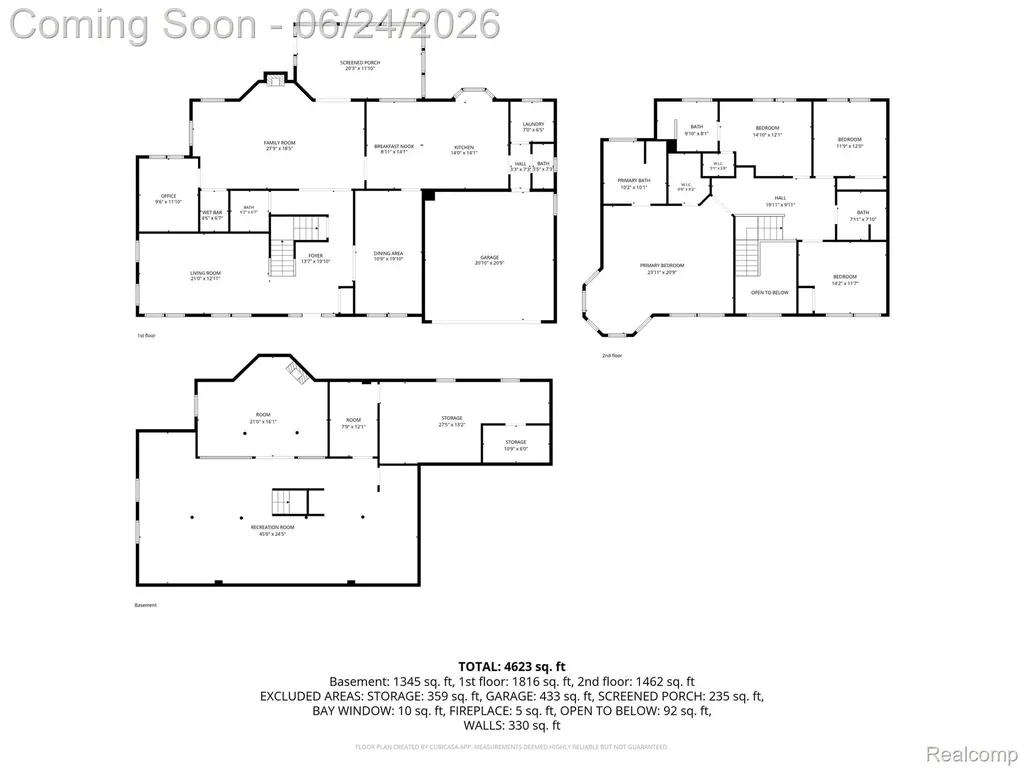 2463 Kimberly Fair Street Rochester Hills City MI 48309