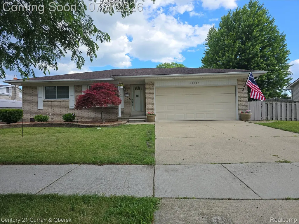 22139 Reinhardt Street Woodhaven City MI 48183