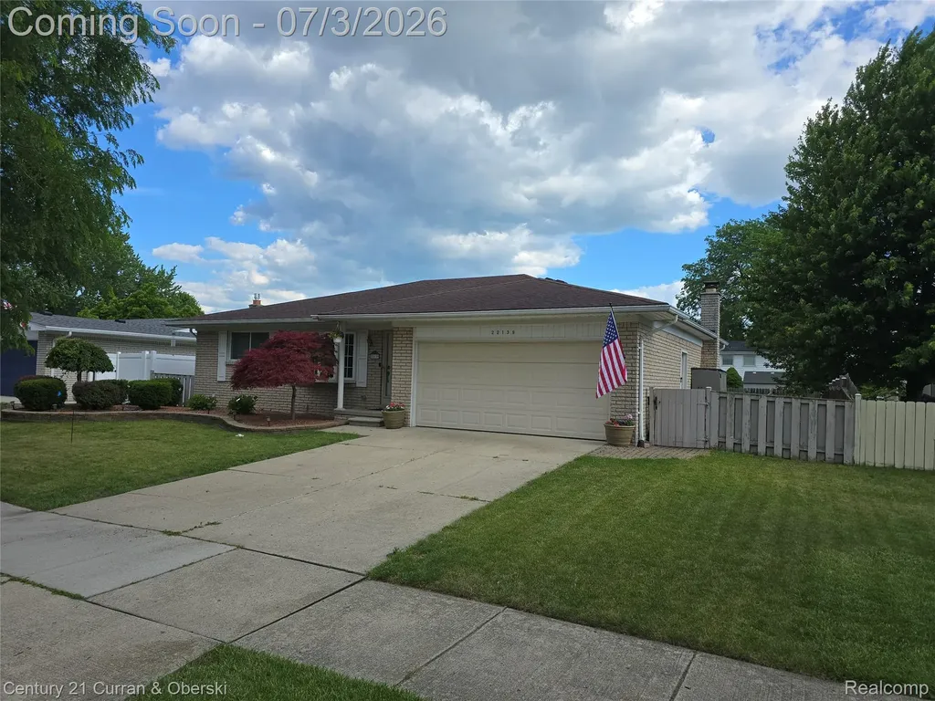 22139 Reinhardt Street Woodhaven City MI 48183