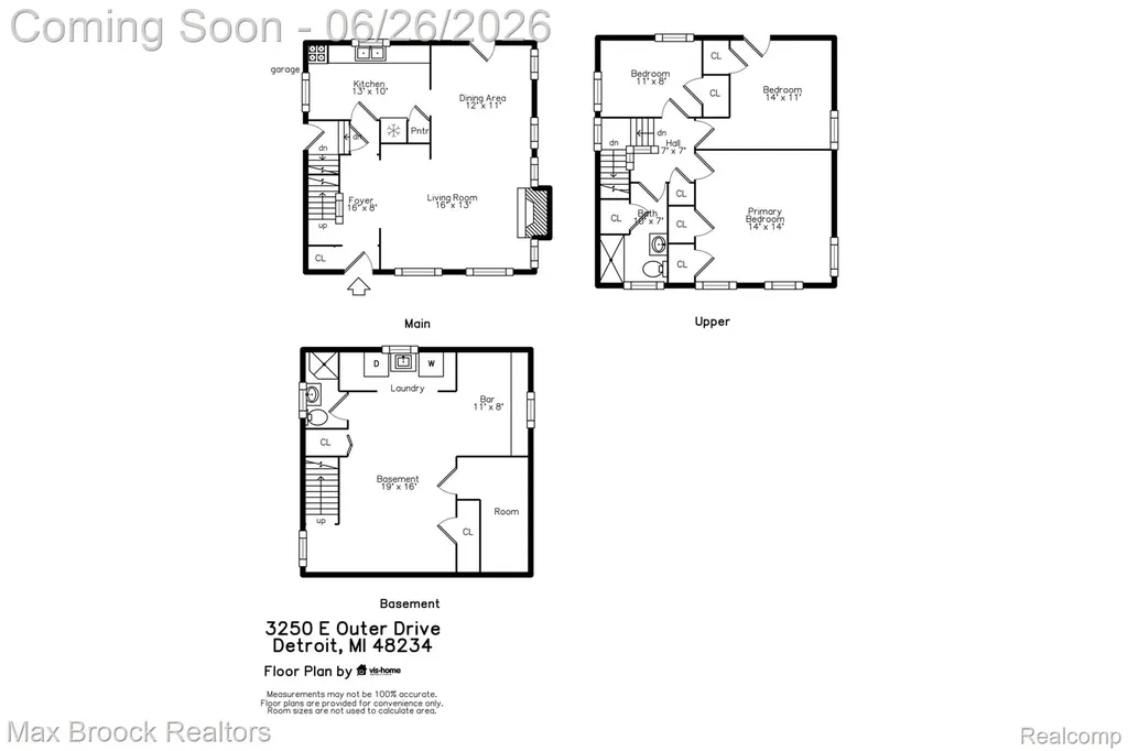 3250 E Outer Drive Detroit City MI 48234