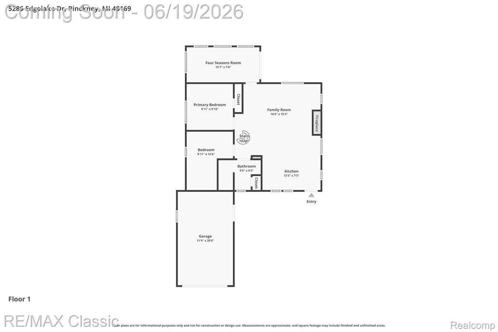 5286 Edgelake Drive Hamburg Township MI 48169