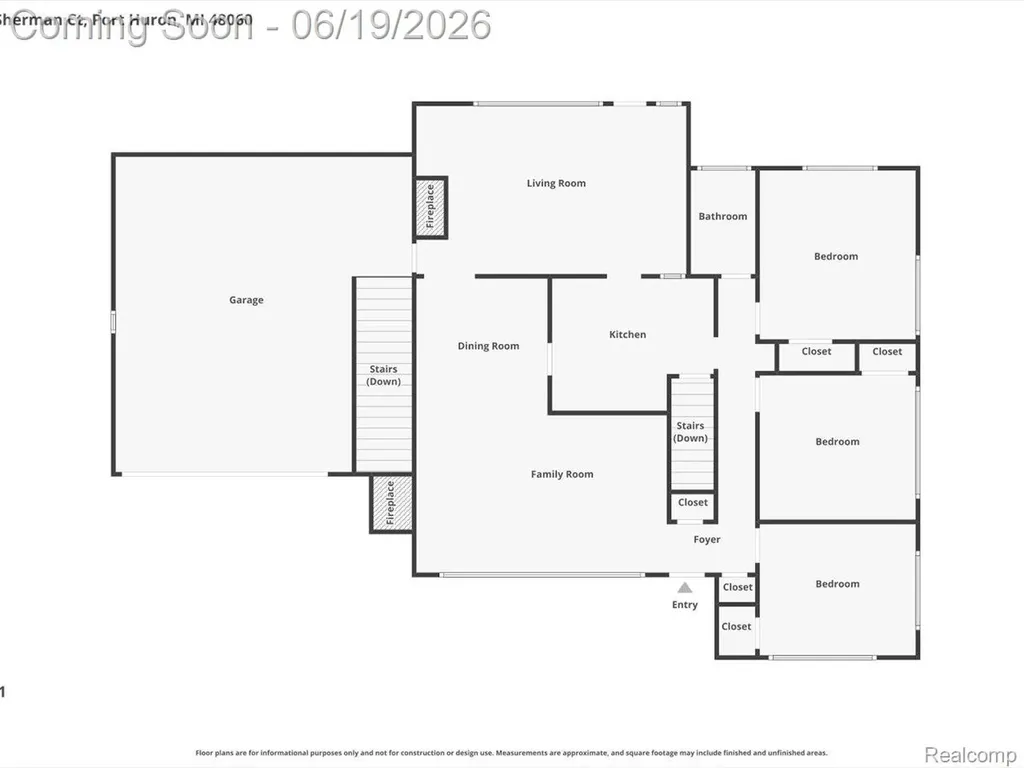 3431 Sherman Court Port Huron City MI 48060