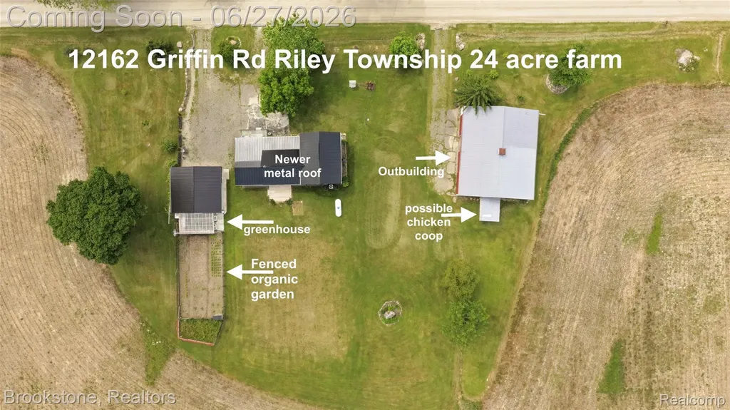 12162 Griffin Road Riley Township MI 48041