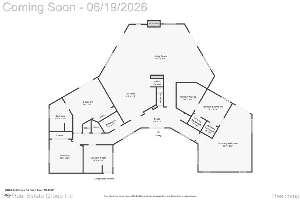 2848 E Mill Creek Road St. Clair Township MI 48079