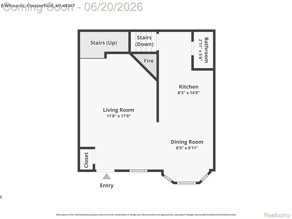 34717 E Wilma Court Chesterfield Township MI 48047