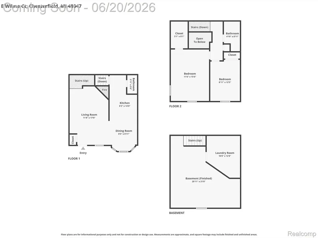 34717 E Wilma Court Chesterfield Township MI 48047