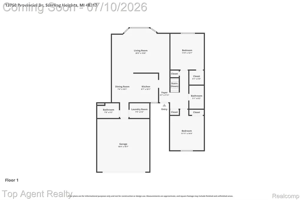 13760 Provincial Drive Sterling Heights City MI 48313